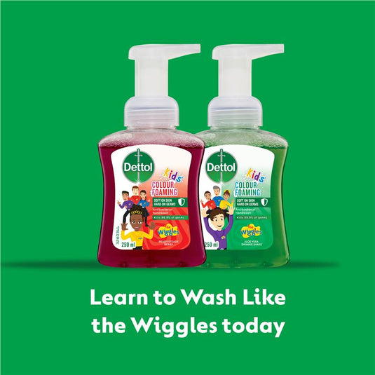 Dettol Kids The Wiggles Colour Foaming Hand Wash Berry 250ml