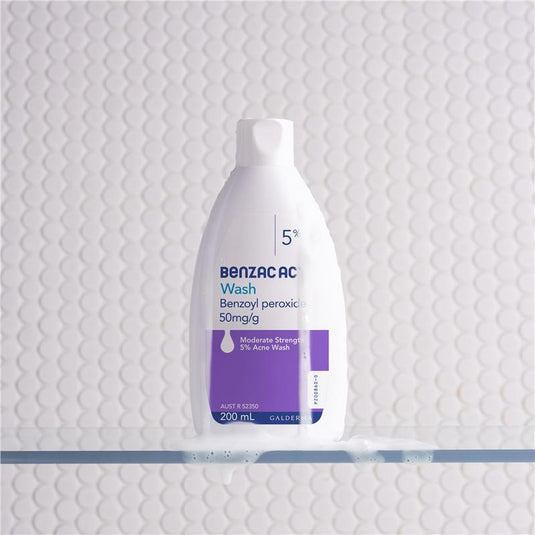 Benzac AC Moderate Strength 5% Acne Wash 200ml