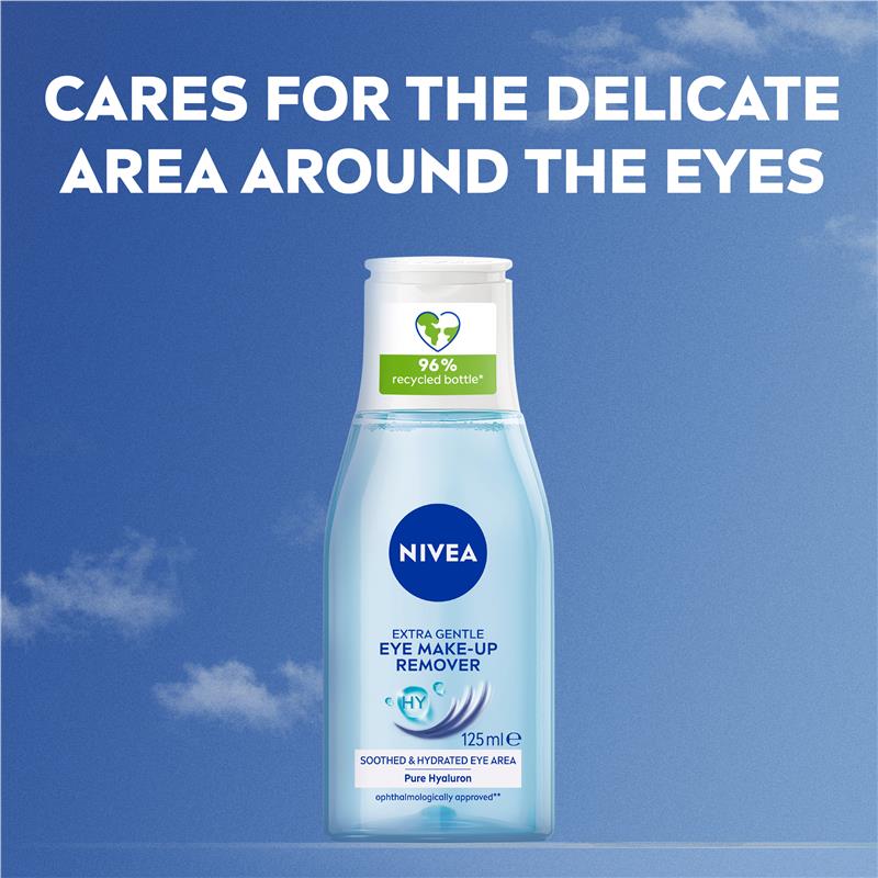 Load image into Gallery viewer, NIVEA Daily Essentials Extra Gentle Eye Makeup Remover 125ml

