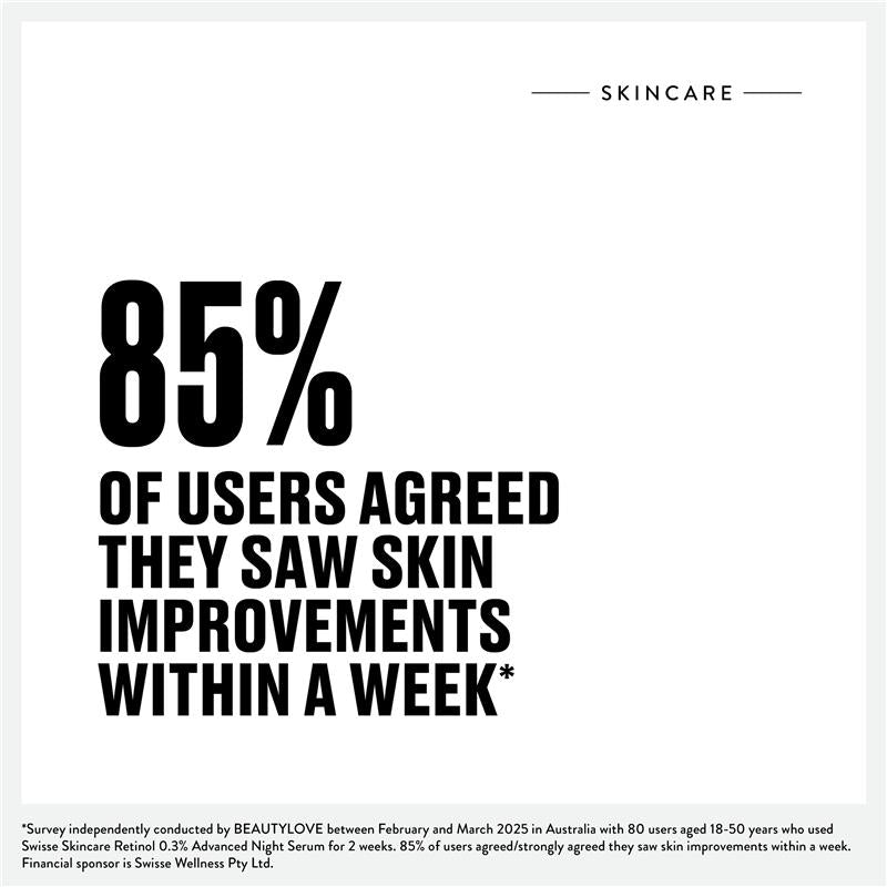 Load image into Gallery viewer, Swisse Skincare Retinol 0.3% Advanced Night Serum 30ml
