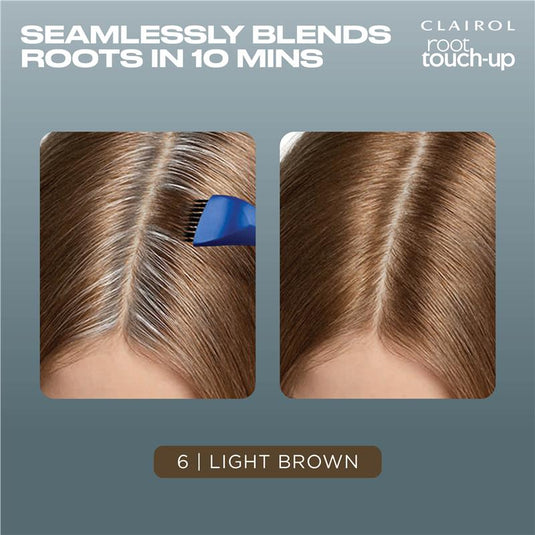 Clairol Nice N Easy Root Touch Up Permanent Hair Colour 6 Light Brown