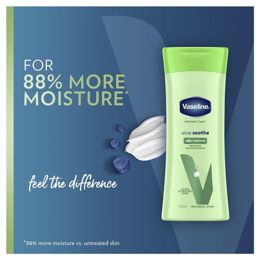 Vaseline Intensive Care Body Lotion Aloe Soothe 225ml