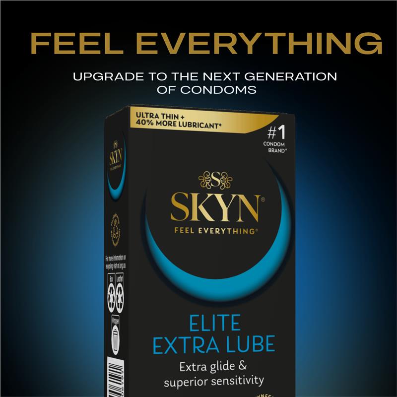 Load image into Gallery viewer, SKYN® Elite Extra Lubricated Condoms 10 Pack
