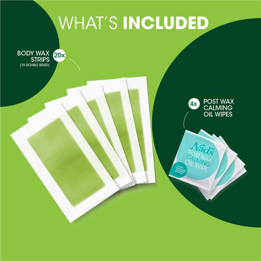 Nad's Body Wax Strips 20