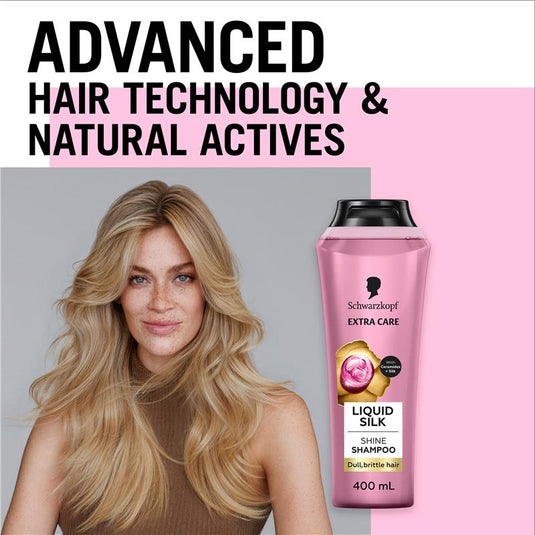 Schwarzkopf Extra Care Liquid Silk Shampoo 400ml