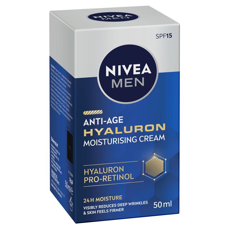 Load image into Gallery viewer, NIVEA MEN Active Age Moisturising Cream SPF 15 50ml
