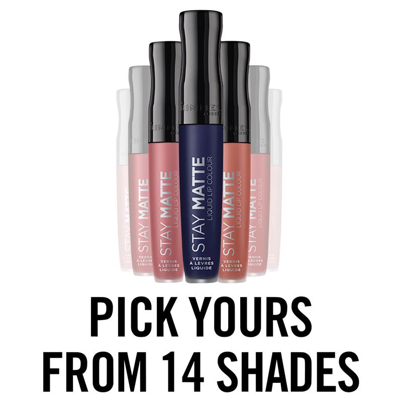 Load image into Gallery viewer, Rimmel Stay Matte Liquid Lip Colour #830 Blue Iris
