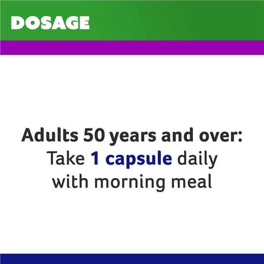 Cenovis Once Daily 50+ Multi Vitamins & Minerals 100 Capsules