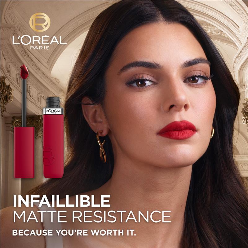 Load image into Gallery viewer, L'Oreal Paris Infallible Matte Resistance Liquid Lipstick 601 Worth It
