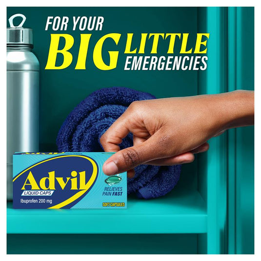 Advil Ibuprofen Pain Relief 40 Liquid Capsules