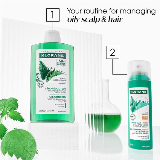 Klorane Dry Shampoo With Nettle & Vitamin E Dark Hair 150ml