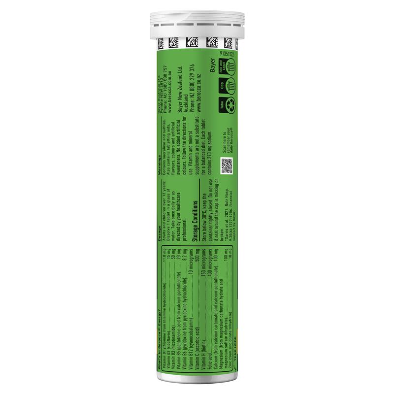 Load image into Gallery viewer, Berocca Energy Orange 60 Effervescent Tablets Exclusive Size

