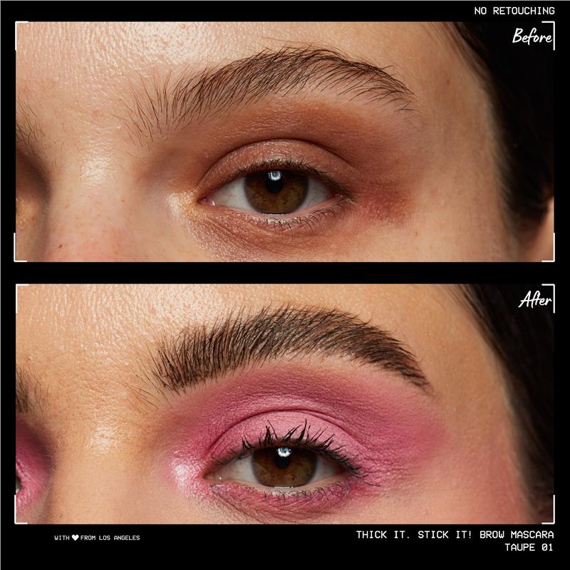 Load image into Gallery viewer, NYX Thick It Stick It Brow Mascara Taupe
