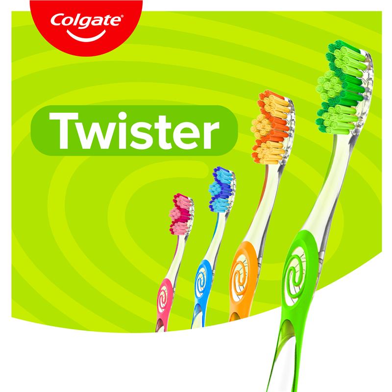 Load image into Gallery viewer, Colgate Toothbrush Twister Fresh Medium
