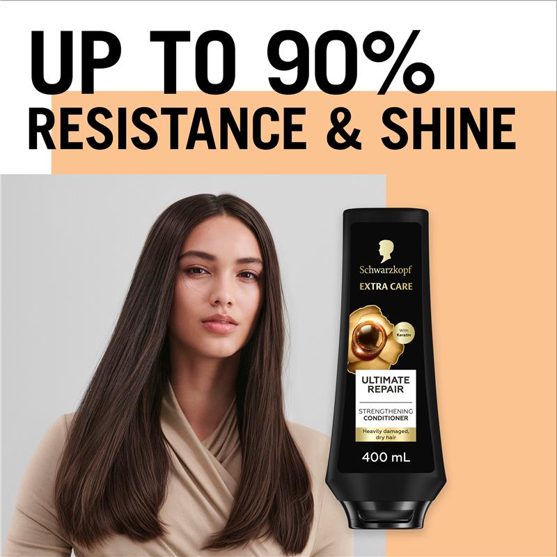 Load image into Gallery viewer, Schwarzkopf Extra Care Ultimate Repair Strengthening Conditioner 400ml
