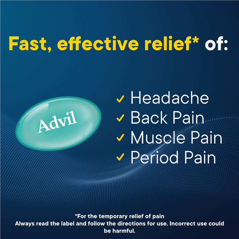 Load image into Gallery viewer, Advil Ibuprofen Pain Relief Liquid Mini 40 Capsules
