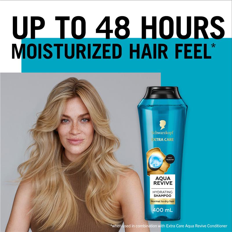 Load image into Gallery viewer, Schwarzkopf Extra Care Aqua Revive Moisturising Shampoo 400ml
