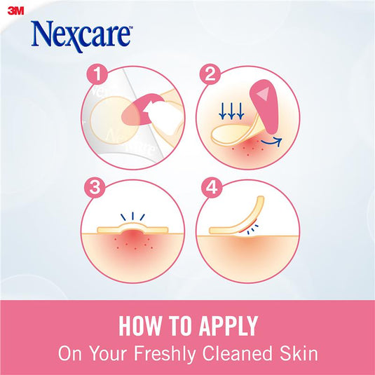 Nexcare Acne Patch Transparent & Thin 18 pack