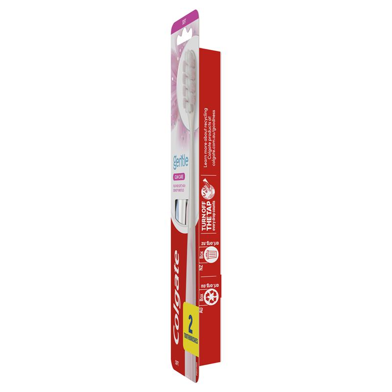 Load image into Gallery viewer, Colgate Toothbrush Gentle Gum Care Soft 2 Pack

