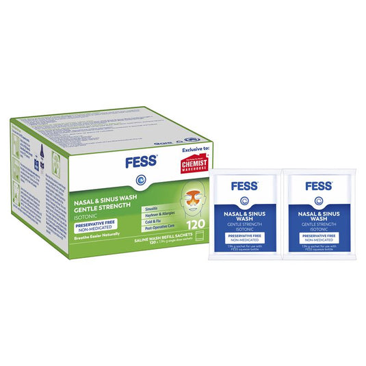 Fess Nasal & Sinus Wash 120 Sachets