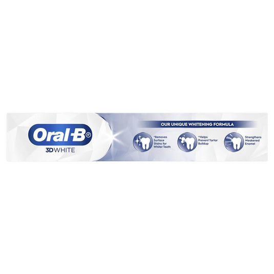 Oral B Toothpaste 3D White Long Lasting Freshness 190g