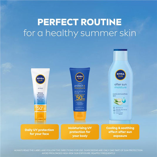 NIVEA Sun Protect & Moisture SPF50+ Sunscreen Lotion 100ml