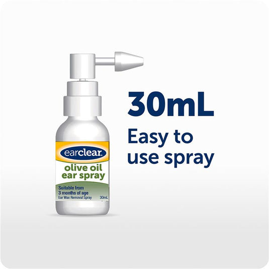 Ear Clear Olive Oil Ear Spray 30ml