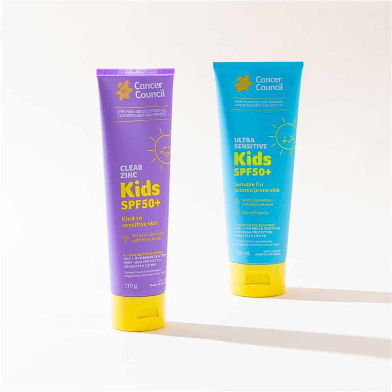 Load image into Gallery viewer, Cancer Council SPF50+ Ultra Sensitive Kids 150ml
