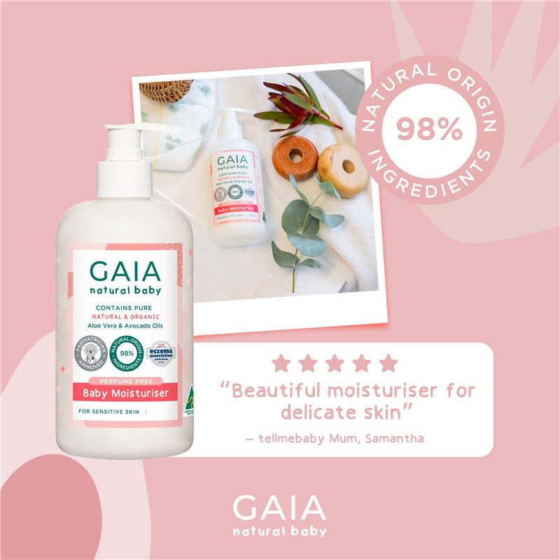 Load image into Gallery viewer, Gaia Natural Baby Moisturiser 500ml
