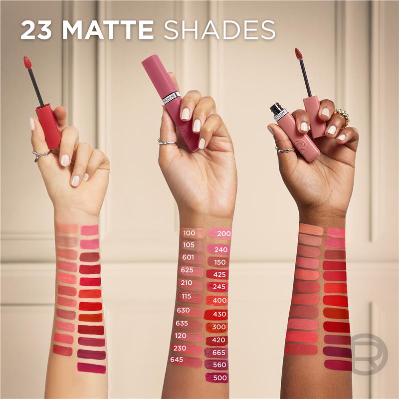 Load image into Gallery viewer, L'Oreal Paris Infallible Matte Resistance Liquid Lipstick 635 Worth It Medium
