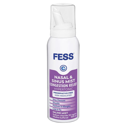 Fess Nasal & Sinus Saline Mist 100ml