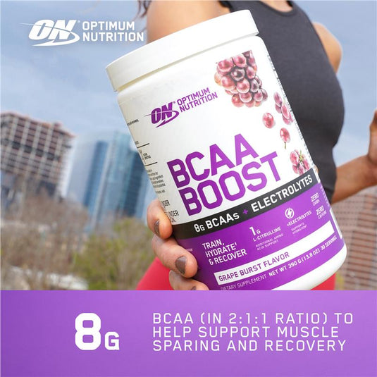 Optimum Nutrition BCAA Boost Grape 390g
