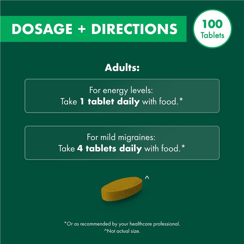 Load image into Gallery viewer, Nature's Own Vitamin B2 100mg 100 Tablets
