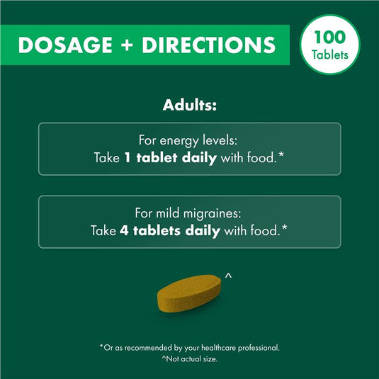 Nature's Own Vitamin B2 100mg 100 Tablets