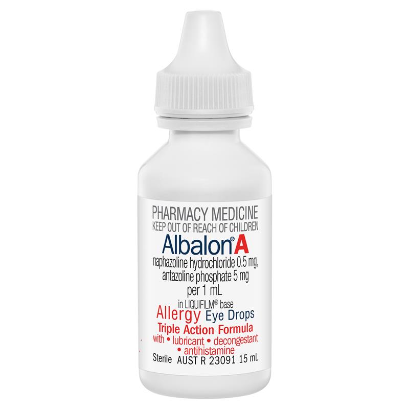 Load image into Gallery viewer, Albalon A Allergy Eye Drops 15mL
