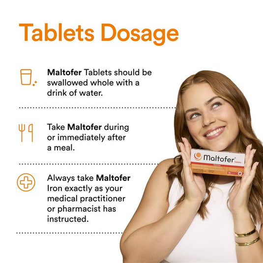 Maltofer Oral Iron 100mg 30 Tablets