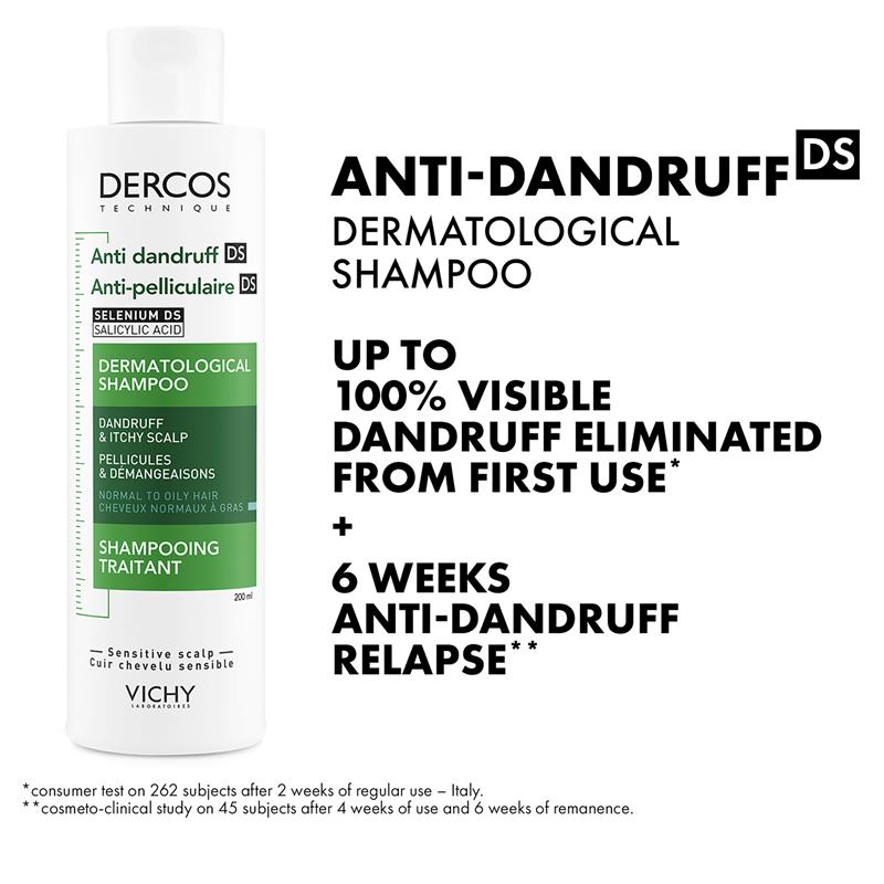 Load image into Gallery viewer, Dercos Anti-Dandruff DS Shampoo for Normal to Oily Hair 200ml
