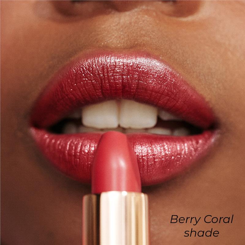 Load image into Gallery viewer, MCoBeauty Creme Matte Luxe Lipstick Prance Proudly
