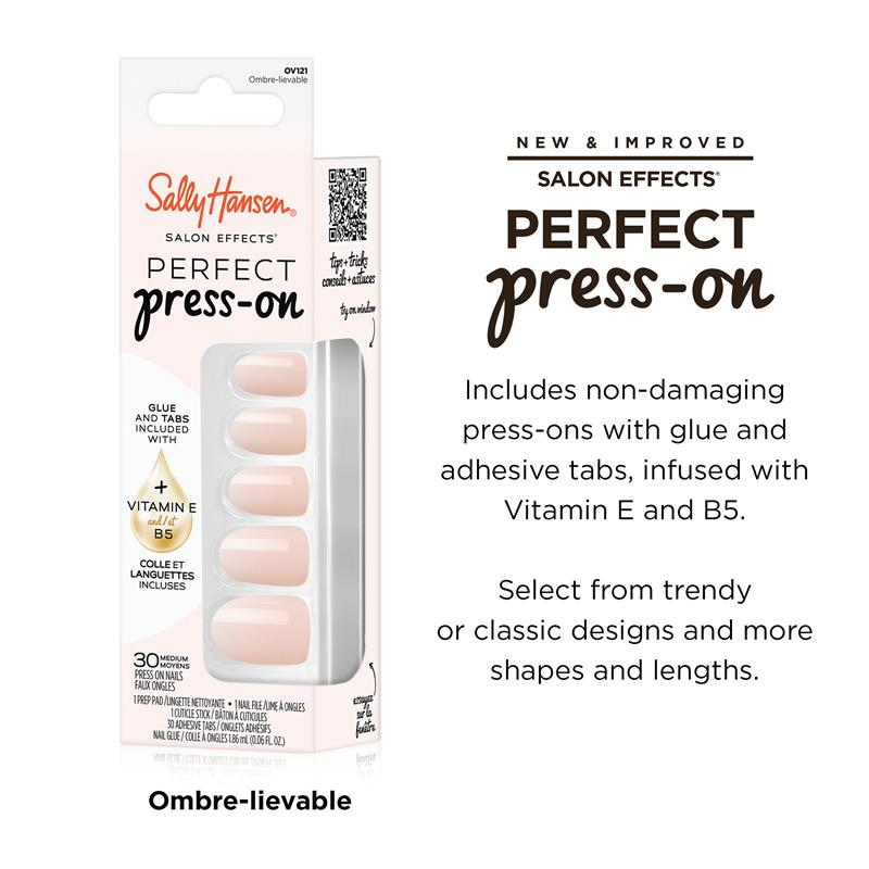 Load image into Gallery viewer, Sally Hansen Salon Effects Perfect Press-On Ombre-lievable 30 Pieces
