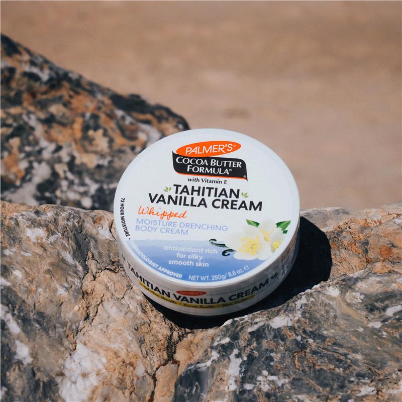 Load image into Gallery viewer, Palmers Tahitian Vanilla Whipped Body Cream 250g
