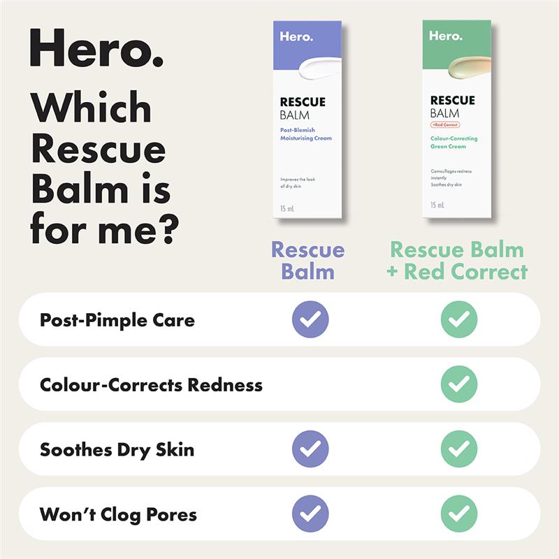 Load image into Gallery viewer, Hero Mighty Rescue Balm Red Correct 15ml
