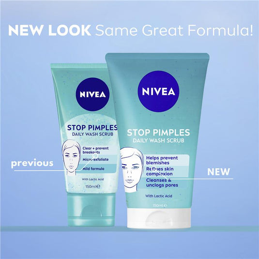 NIVEA Daily Essentials Anti-Pimple Daily Face Scrub 150ml
