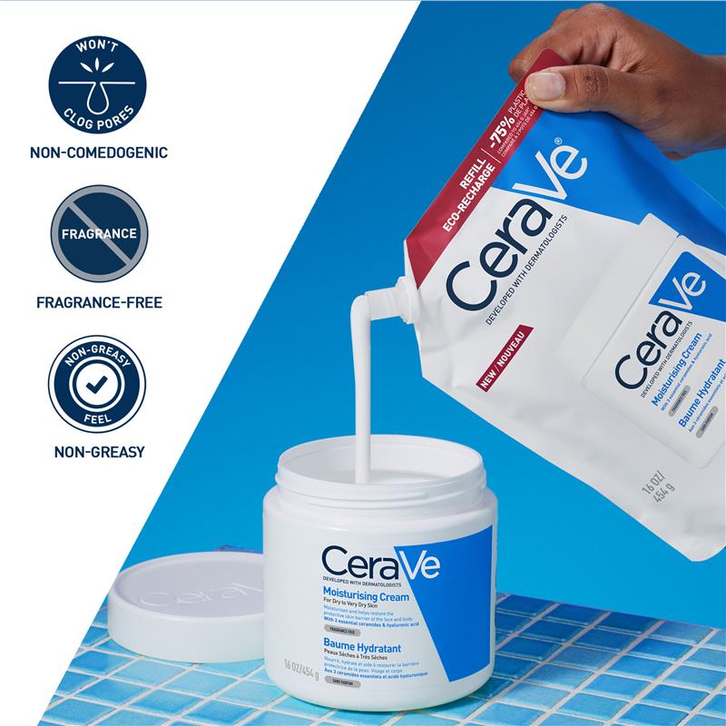 Load image into Gallery viewer, CeraVe Moisturising Cream Eco-Recharge Refill 473ml
