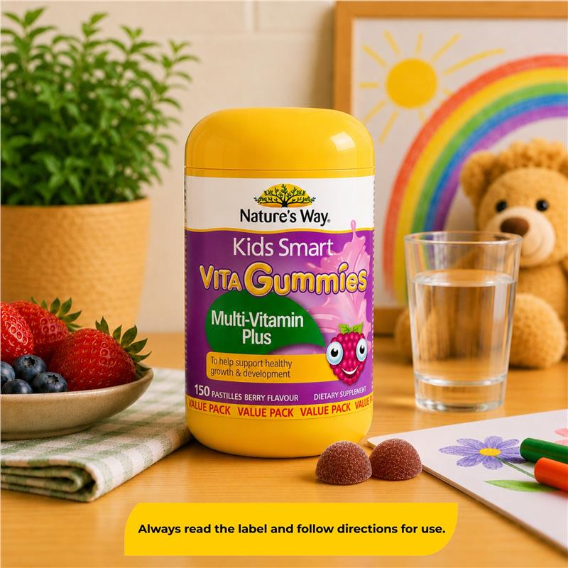Load image into Gallery viewer, Nature's Way Kids Smart Vita Gummies Multi-Vitamin+ 150 Gummies Exclusive Size
