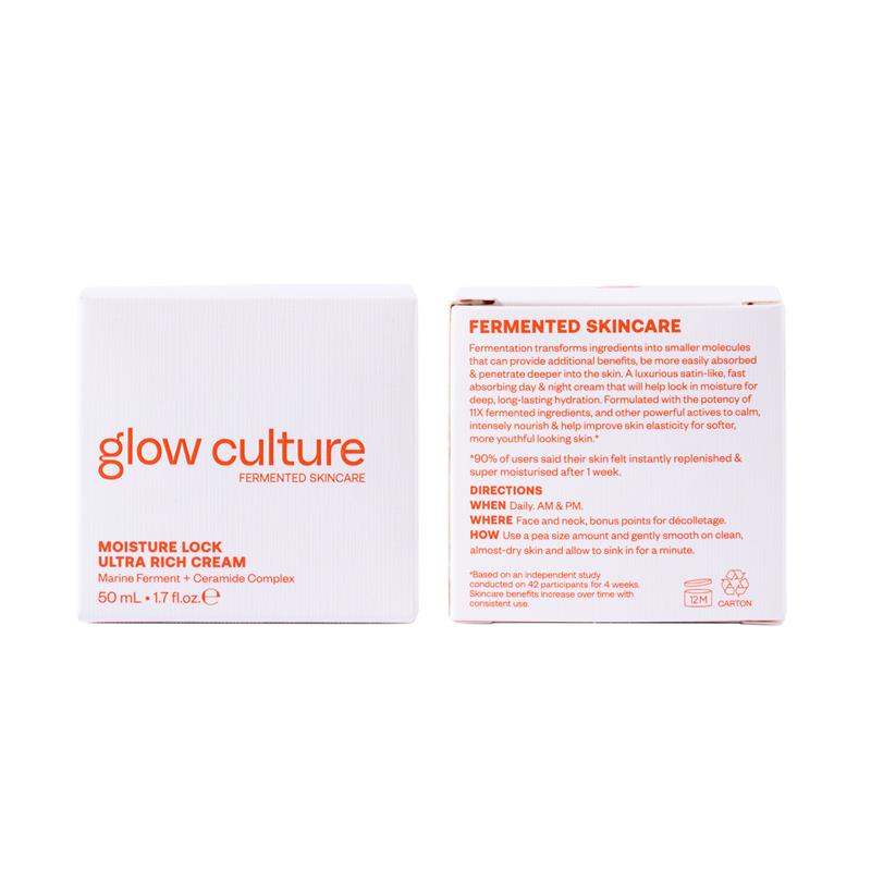 Load image into Gallery viewer, Glow Culture Moisture Lock Ultra Rich Cream 50ml
