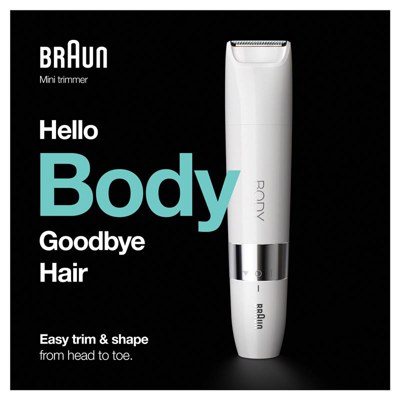 Load image into Gallery viewer, Braun Body Mini Trimmer BS1000
