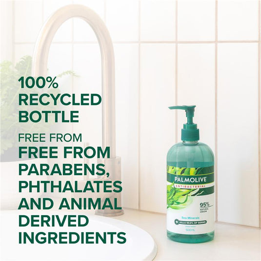 Palmolive Antibacterial Softwash Hand Wash Sea Minerals 500ml