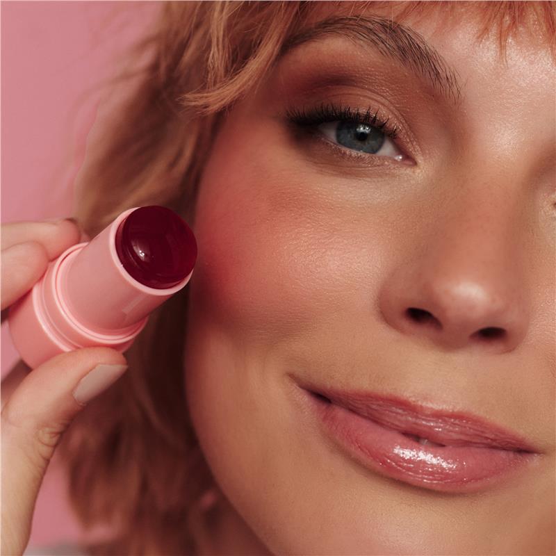 Load image into Gallery viewer, MCoBeauty Bouncy Jelly Tint Cheek &amp; Lip Coral Pop
