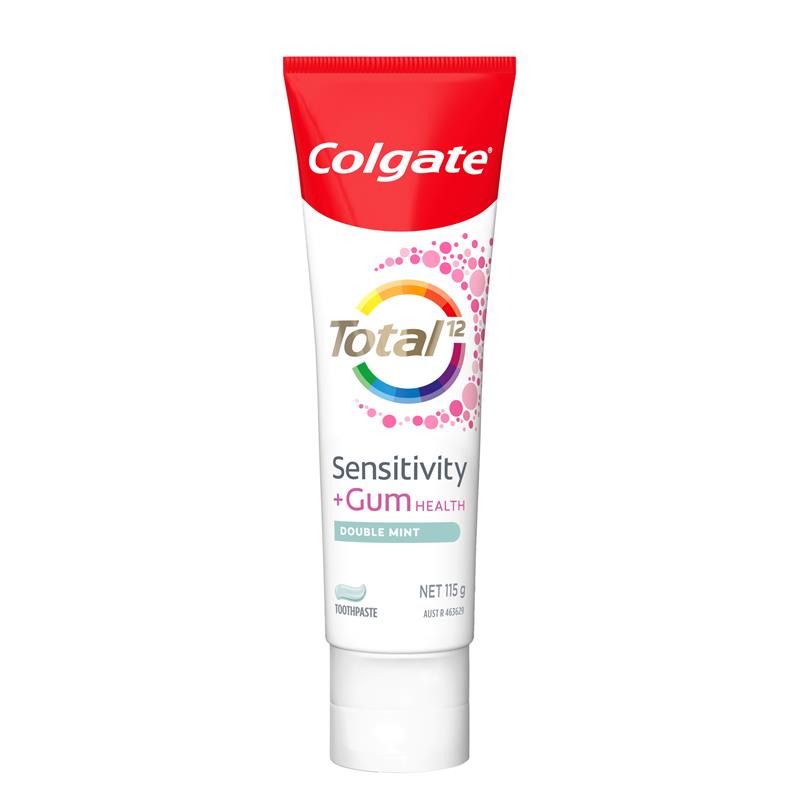 Load image into Gallery viewer, Colgate Toothpaste Total Sensitivity &amp; Gum Double Mint 115g
