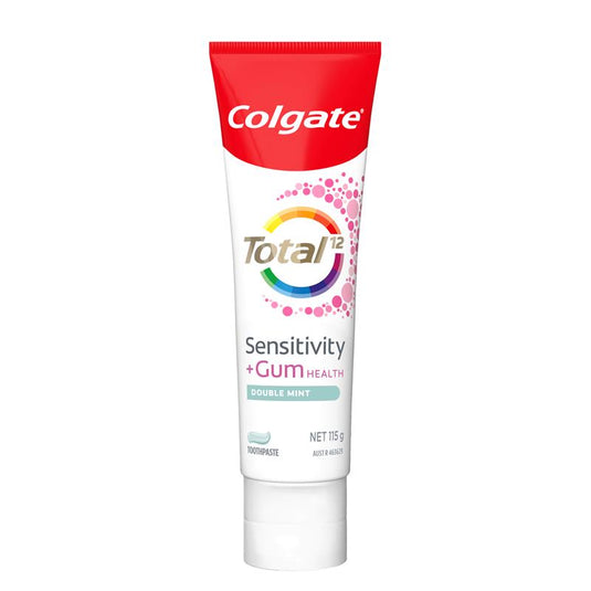 Colgate Toothpaste Total Sensitivity & Gum Double Mint 115g